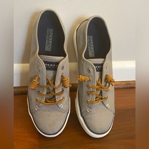 Sperry women’s Seacoast sneaker in charcoal, 8.5